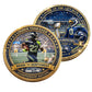 Seattle Seahawks NFC Champions 2025-2026 Challenge Coin – 40mm Gold “Reign the Northwest” Championship Edition