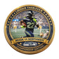 Seattle Seahawks NFC Champions 2025-2026 Challenge Coin – 40mm Gold “Reign the Northwest” Championship Edition