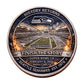Seattle Seahawks Super Bowl LX Challenge Coin – 40mm “Finish the Story” Antique Bronze Edition