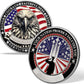 50/100 PCS Your Nation Proudly Salutes You Veteran Eagle Challenge Coin
