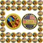 Veterans V Challenge Coin – Loyalty Duty Respect Honor (40 or 80 Pack)