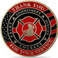 Firefighter's Prayer Challenge Coin — Thank You For Your Service (5|10 Packs)