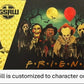 Horror Icons 24K Gold Foil Banknote Set – 16 Pc | Classic Horror Movie Collectible Currency