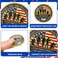 60 Piece Police Challenge Coin Set — 4 Designs | God Bless the Police | Law Enforcement Gift