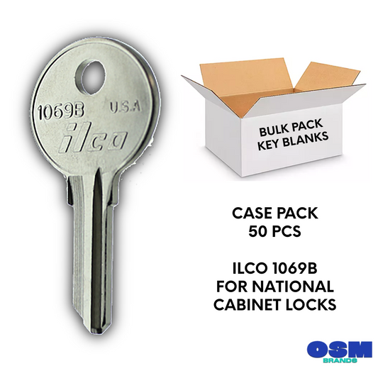 ILCO 1069B Key Blanks 50 Pack