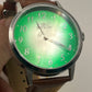 Invicta Men's Green Celestial Watch Leather Strap – Model 50457 / 233422