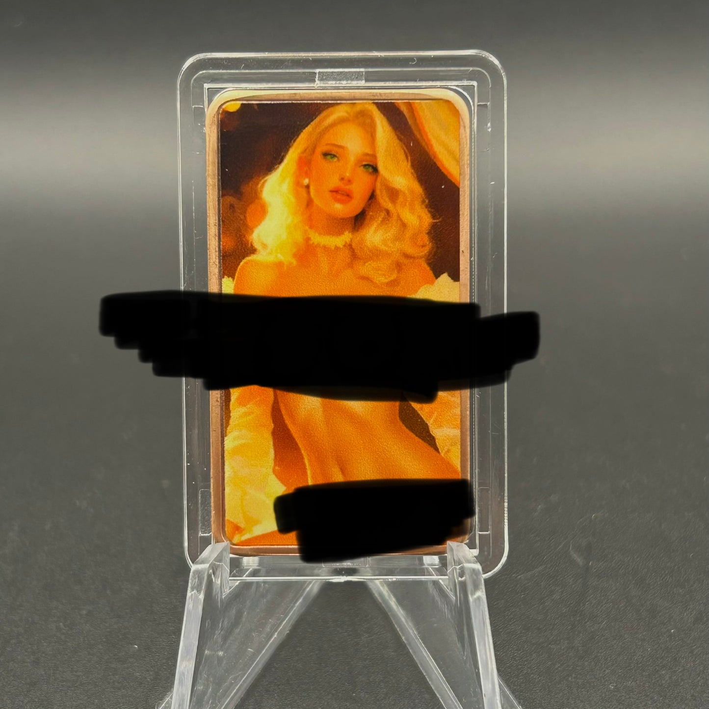 1 Troy Oz Copper Bar Pin-up Fantasy Series #CB-1