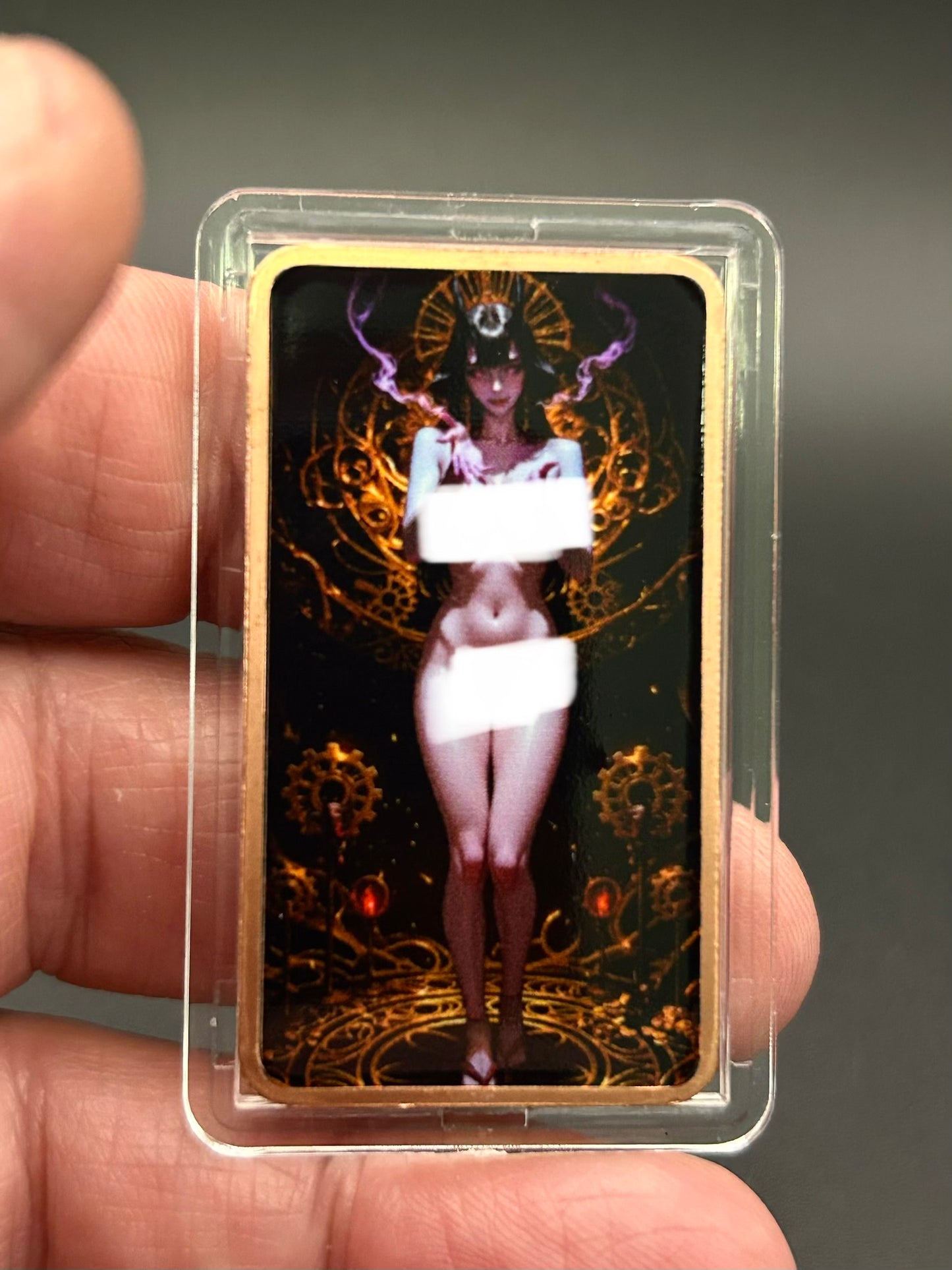 1 Troy Oz Copper Bar Mystical Sorceress Fantasy Series #CB-7