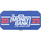 John Cena WWE Autographed Money In The Bank 2025 Blue Mini Title In Gift Box - Limited Edition of 25