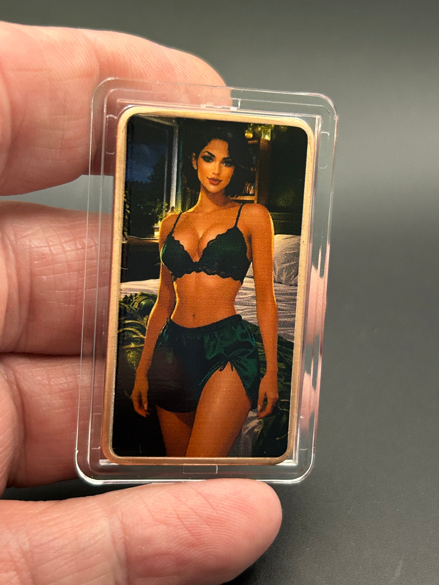 1 Troy Oz Copper Bar Stunning Glamorous Pin-Up Fantasy Series #CB-11