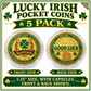 Good Luck Coins Mixed Lot – 10 Coins, 5 of Each Design – With Capsules