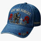 US Lest We Forget Embroidered Baseball Cap