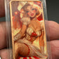 1 Troy Oz Copper Bar Retro Marilyn Monroe Inspired Fantasy Series #CB-17