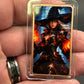 1 Troy Oz Copper Bar Epic Fire Witch Fantasy Series #CB-8