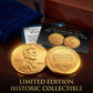 America’s Last Penny: 24KT Gold-Plated Penny with Certificate