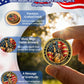 Military Challenge Coin – Thank You For Your Service | Defenders of Freedom (40mm)