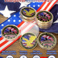Military Challenge Coin – Your Nation Proudly Salutes You | Thank You For Your Service (40mm)