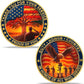 Military Challenge Coin – Thank You For Your Service | Duty Honor Country (40mm)