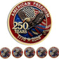 American Freedom 250 Years Lapel Pin – 1776★2026 (50 Pack)