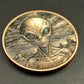 Extraterrestrial Visit 1 oz .999 Fine Copper Round - 1-10-20 Piece Lots