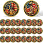 Military Challenge Coin – Thank You For Your Service | Defenders of Freedom (40mm)