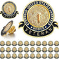 United States Honor Veteran Enamel Lapel Pin – Bulk Lot