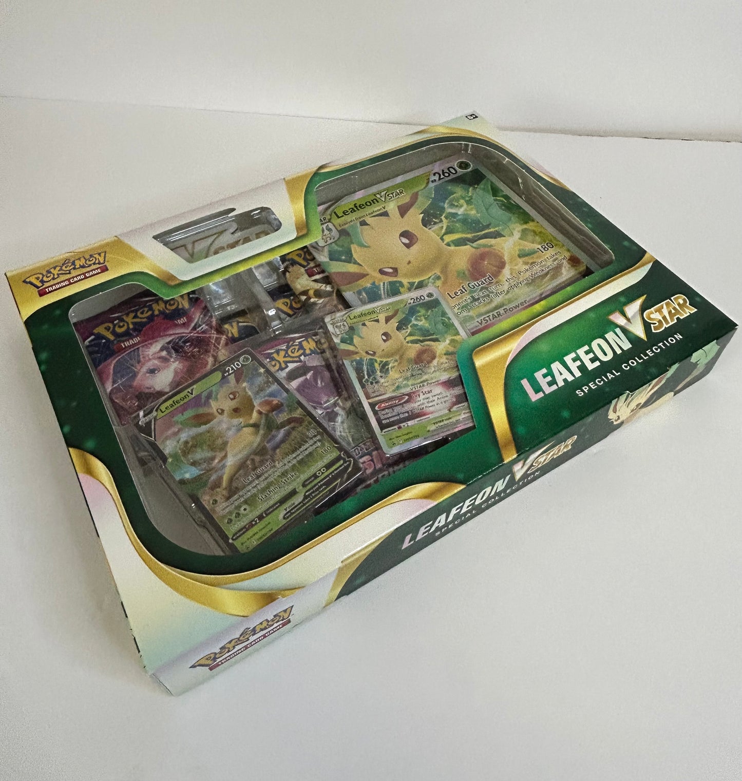 Pokémon TCG: Leafeon VSTAR Special Collection Box — Sealed | Evolving Skies