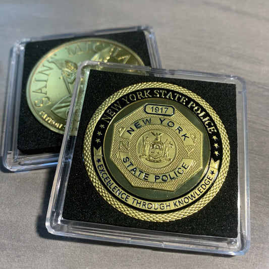 NYSP NEW YORK STATE POLICE Commemorative Gift Challenge Coin Lot 5/10 Pcs.