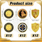 Armor of God Challenge Coin & Shield Token Set – Ephesians 6:13-17 • 3 Styles (36 Pack)
