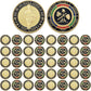 Armor of God Challenge Coin – Ephesians 6:11-18 Classic Gold Edition • Pray Always (40 Pack)