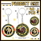 Armor of God Acrylic Keychain – Put On the Whole Armor of God • Pray Always (48 Pack)