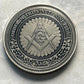 Knights Hospitaller & Freemason Challenge Coin – Order of the Ninety Nine Plus (40mm)(CLOSEOUT)