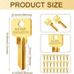 50 Pack SC1 Key Blanks – Do Not Duplicate Brass (Schlage SC-1)