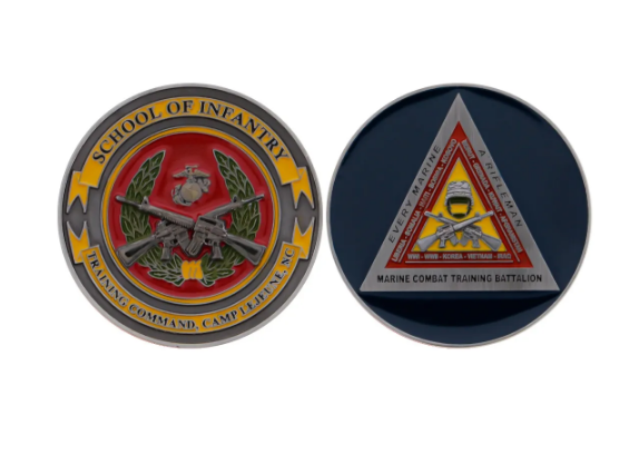 USMC Combat Training Battalion Challenge Coin