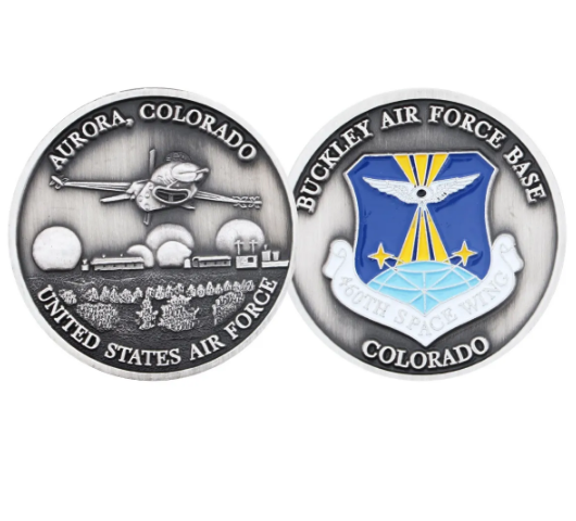 USAF Buckley Air Force Base Coin-AURORA COLORADO