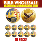 10 PACK-250th Anniversary United States Liberty Bell & Eagle Commemorative Coin — 1776-2026
