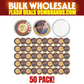 Honoring All Who Served Veteran Challenge Coin — Thank You For Your Service — 50 Pack