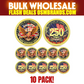 God Bless America 250th Anniversary Challenge Coin — Faith • Freedom • In God We Trust — 10 Pack | 1776-2026