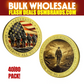 Veterans Gold Challenge Coin – Remembering All Who Served 40 or 80 pack