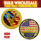 Veterans V Challenge Coin – Loyalty Duty Respect Honor (40 or 80 Pack)