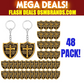 Shield of Faith Acrylic Keychain – Armor of God Ephesians 6:16 (48 Pack)