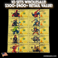 Marvel Avengers 24K Gold Foil Banknote Set – 10 Piece Collectible Currency (10 SETS)