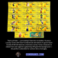 Looney Tunes 24K Gold Foil Banknote Set – 16 Pc | Classic Cartoon Collectible Currency