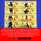 Spider-Man Into the Spider-Verse 24K Gold Foil Banknote Set – 8 Pc | $100 Collectible Currency