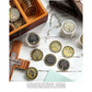 60 Pcs Christian Challenge Coins – 4 Designs, 15 Each | Double Sided