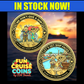 IN STOCK NOW! We Don't Give A Ship - Cruise Challenge Coin (40mm)