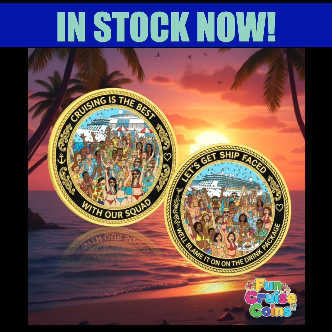 IN STOCK NOW! Cruising Is The Best With Our Squad Challenge Coin