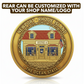 Newport RI Custom Challenge Coin | 100 Units | Front & Rear Customizable