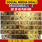 Dragon Ball Z 24K Gold Foil Banknote Set of 45 + COA – Social Media Deal