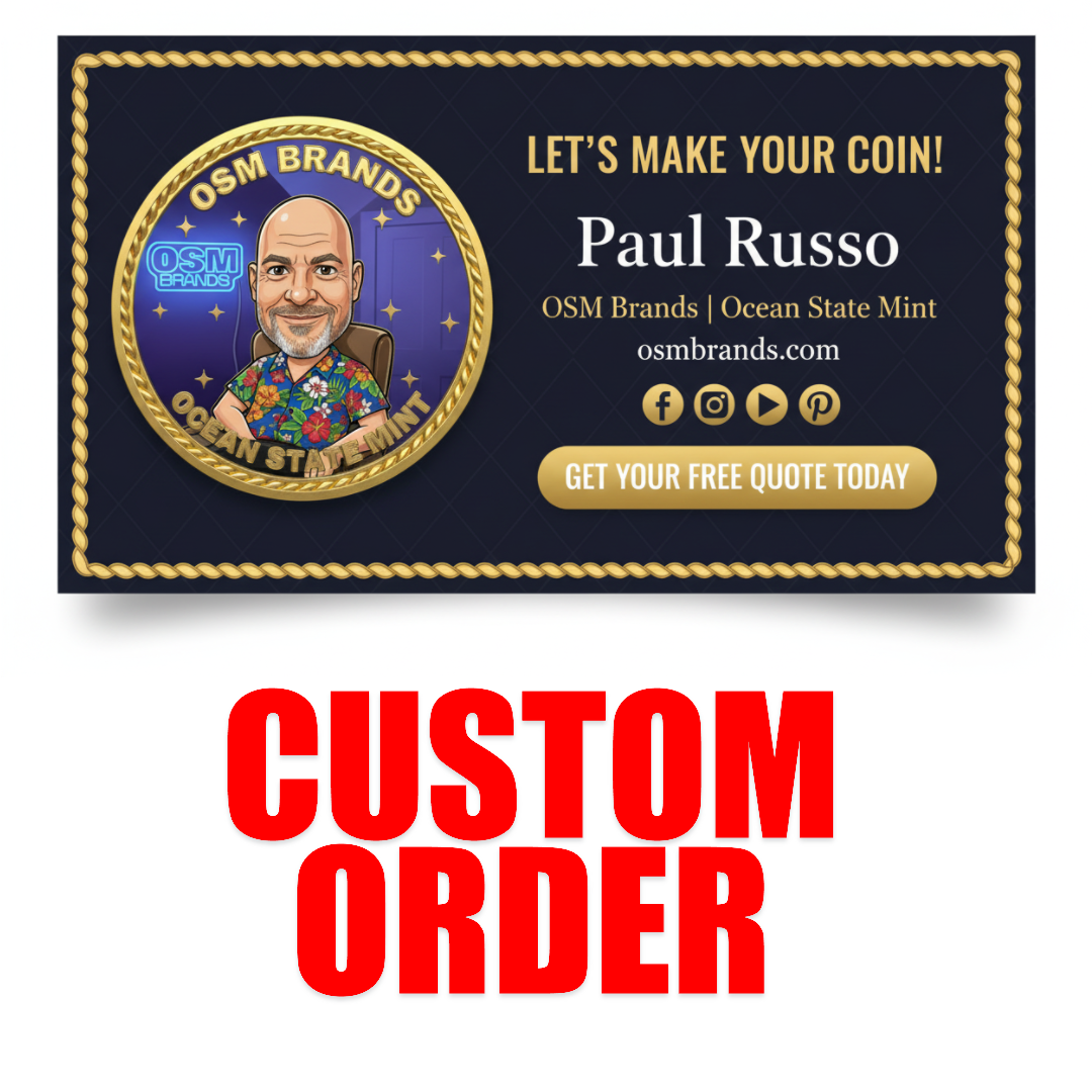 Custom Order for Coins for Veterans